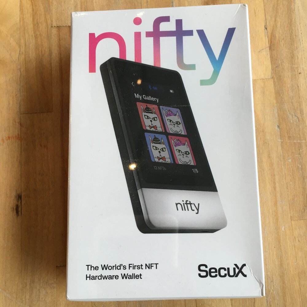 SecuX Nifty NFT Wallet NEW/Unopened